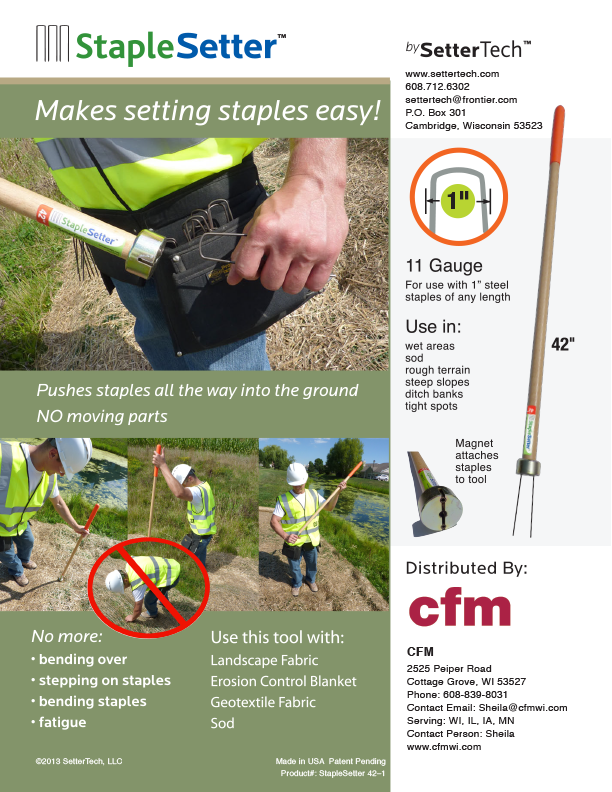 CFM StapleSetter Flyer